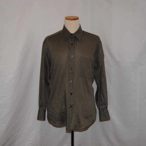 YSL Grey button down - Picture 1 of 6
